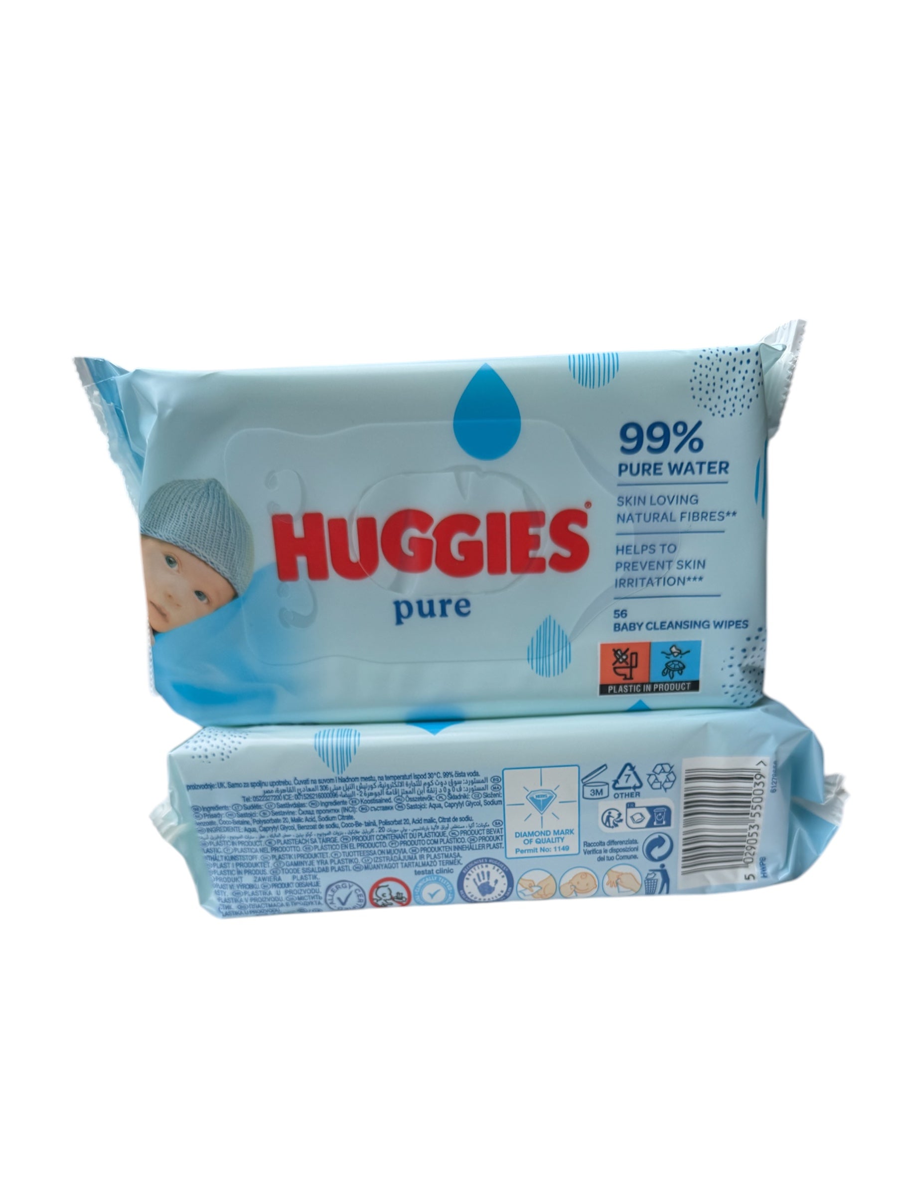 Huggeis baby wipes