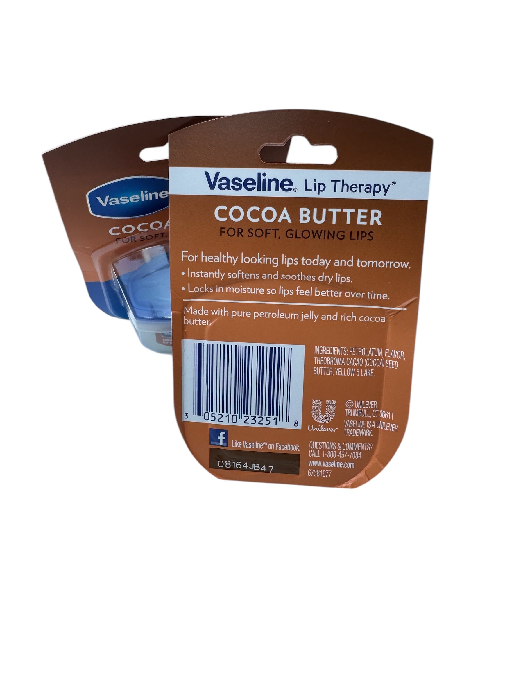 Vaseline Jar Lip Therapy 0.25OZ