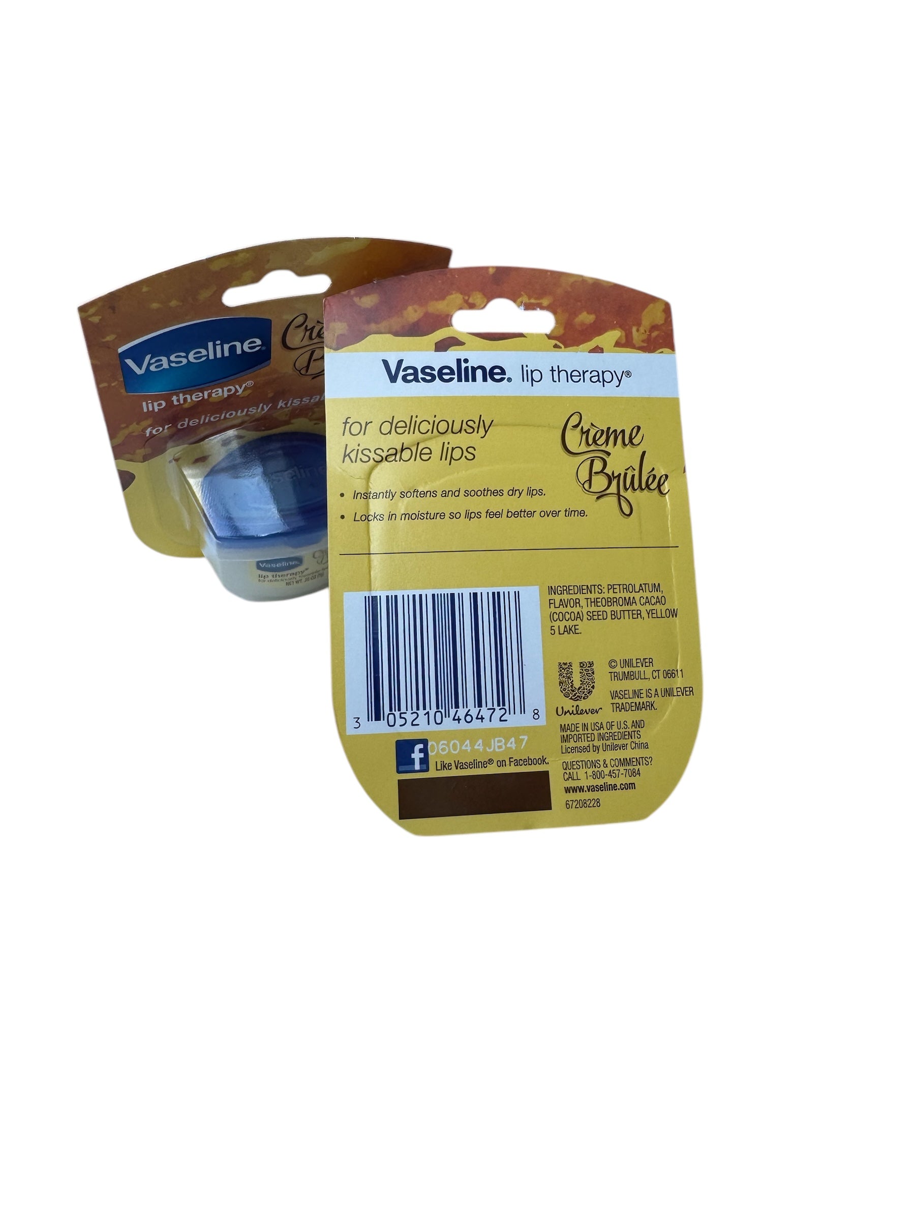 Vaseline Jar Lip Therapy 0.25OZ