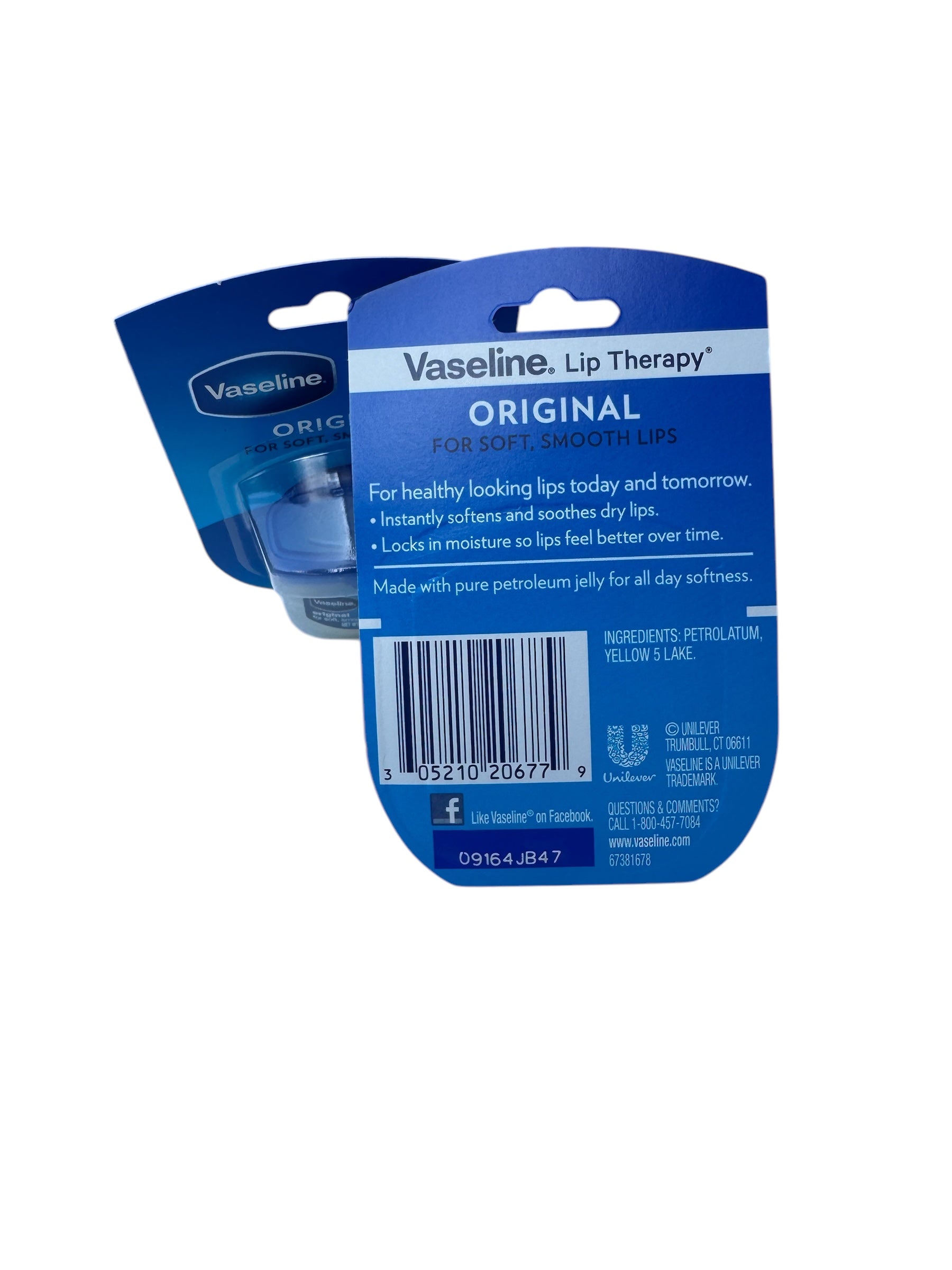 Vaseline Jar Lip Therapy 0.25OZ